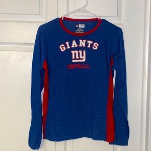 Women’s size medium NFL apparel New York Giants long sleeve shirt